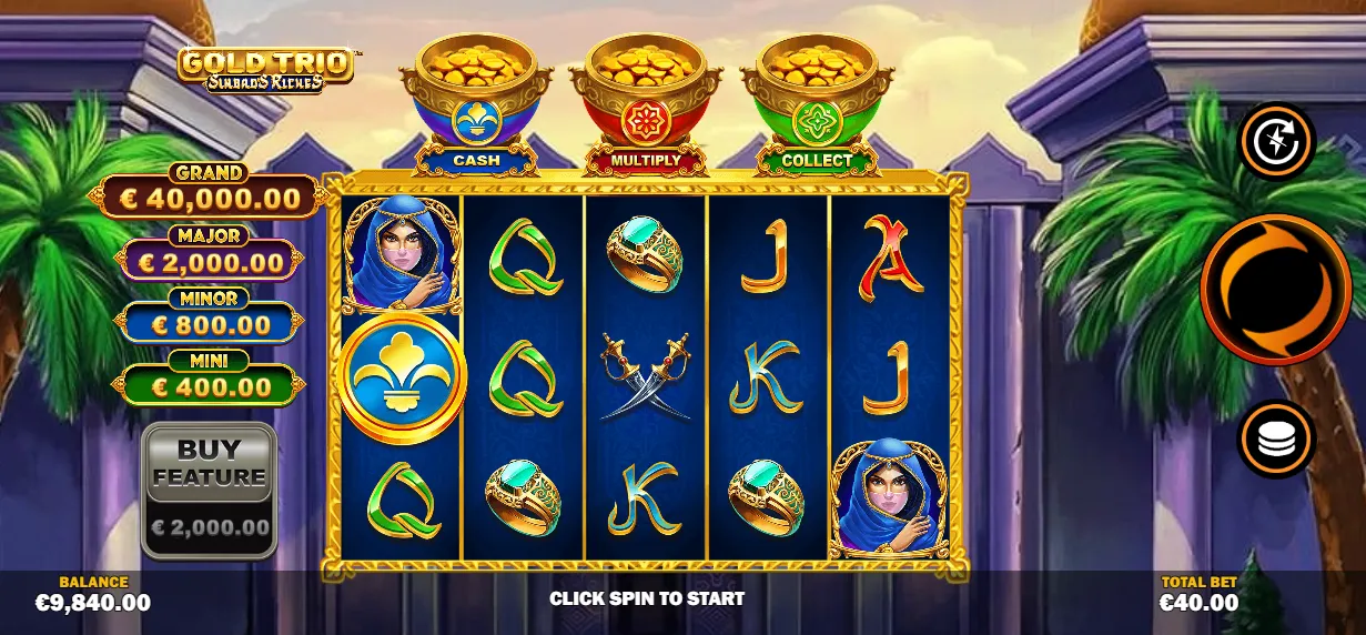 Gold Trio: Sinbad's Riches demo